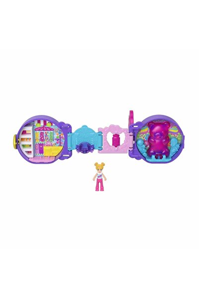 Polly Pocket Seyehat Eğlencesi Mini Oyun Seti HRD73 - Mor