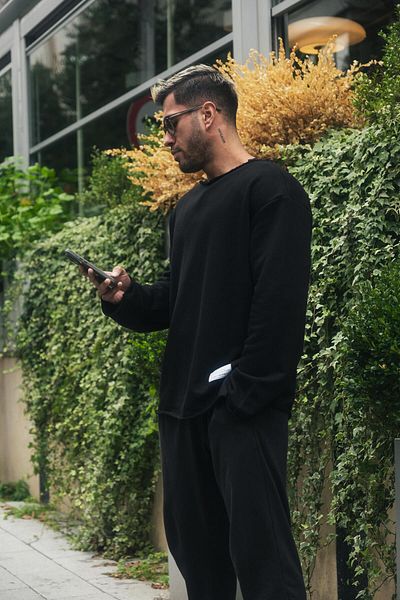 FAST EFFECT WEAR Φούτερ Oversize χωρίς ραφή
