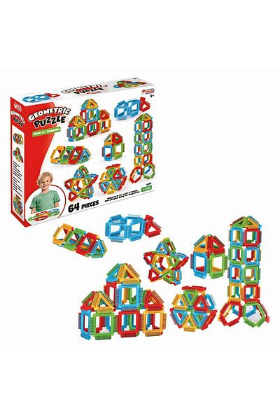 DEDE 64 Piece Geometric Puzzle