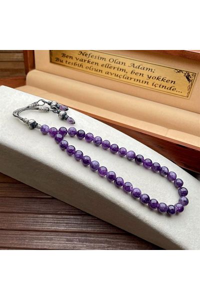 dergah tesbih Amestist Stone - Rosary Nn Model