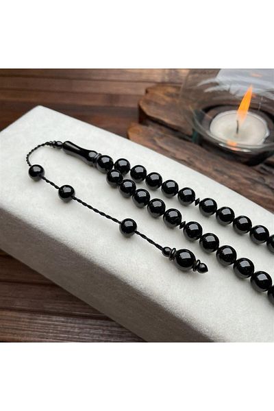 dergah tesbih Erzurum Oltu Stone Prayer Beads - 22 P Model