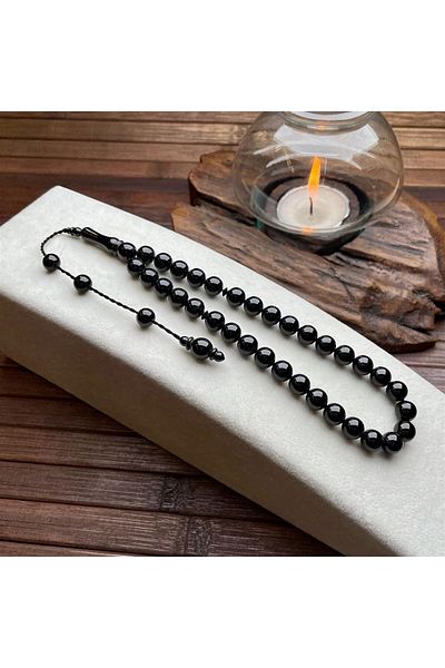 dergah tesbih Erzurum Oltu Stone Prayer Beads - 22 P Model