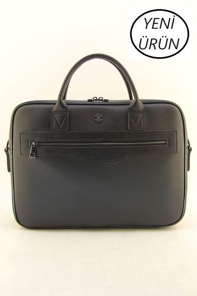 HNB Unisex Black 15.6 Inch Computer Laptop Briefcase