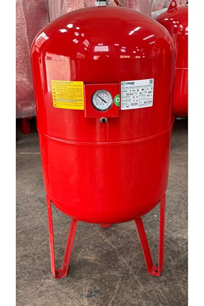 CRUWA 100 Lt Kapalı Genleşme Tankı Ayaklı Dik Tip 10 BAR