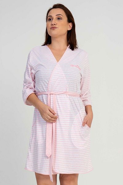 VİENETTA Γυναικείο φόρεμα με μανίκια Capri Rosebloom C3T2N1601