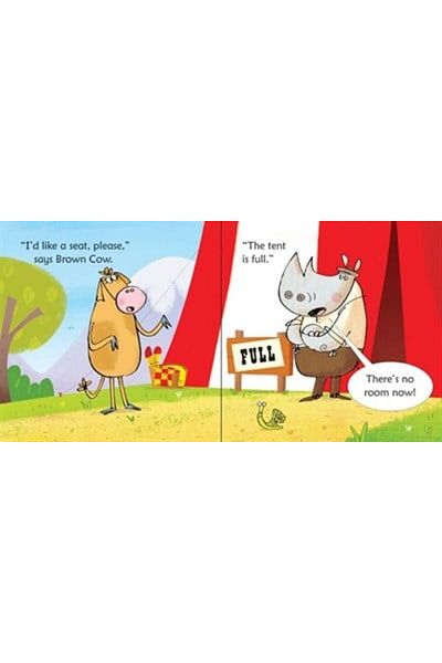 Usborne Cow Takes a Bow