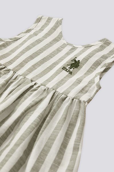 U.S. Polo Assn. US Polo Assn.Licensed - Ruled Dress for Baby Girl