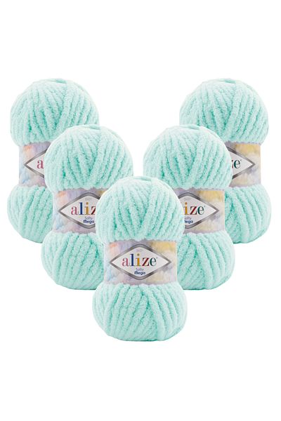 Alize Softy Mega 5 Pack 669 Ανοιχτό Τυρκουάζ Πλεκτό Νήμα