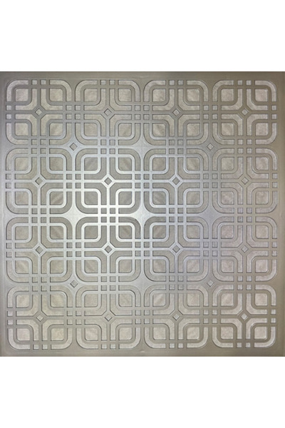 DECOGOLD TAVAN PANELİ GRİ MODERNA (1 ADET TEK EBAT 60X60 CM) ASMA TAVAN UYUML...