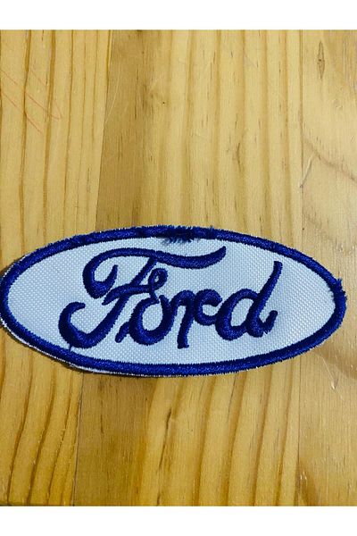 icase Patch cu logo-ul mașinii Ford - poate fi cusut (3X6 CM)