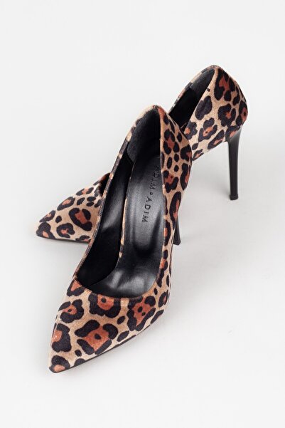 Adım Adım Women's Leopard Patterned Stieltto