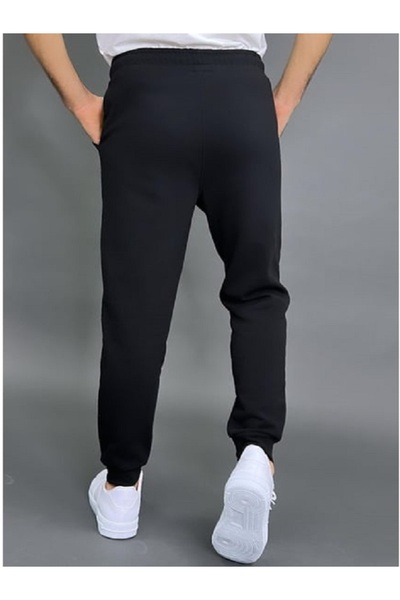 JustBS Pantaloni de trening confortabili pentru bărbați de mărime plus mare