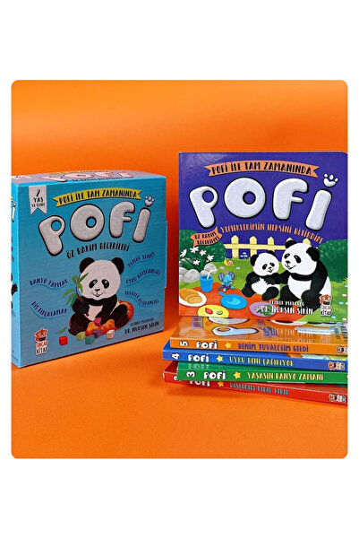 Sincap Kitap Pofi ile Tam Zamanında Öz Bakım Becerileri Seti/5 Kitap 1 Arada