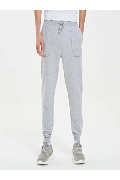 JustBS Чорні спортивні штани великого розміру для чоловіків, зручного крою