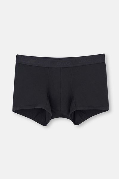 Dagi Schwarze Micro-Modal-Boxershorts im 3er-Pack