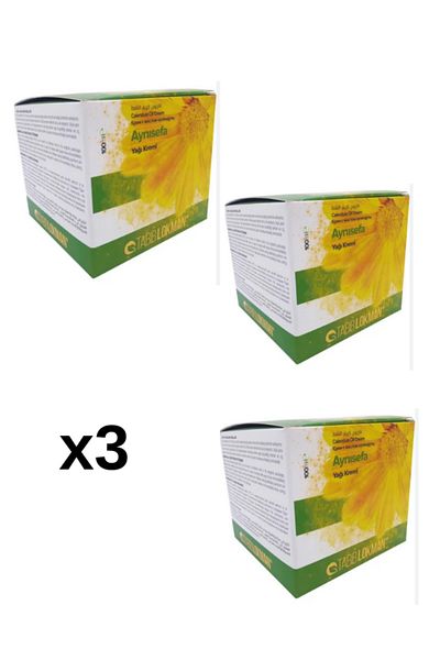 Tabib Lokman 100 ml Calendula Cream - 3 Pieces