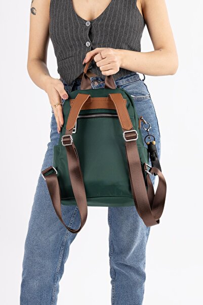 Getcho Rucsac zilnic pentru femei Bizzare, satin, impermeabil, cu fermoar dublu, model de utilizare ocazională