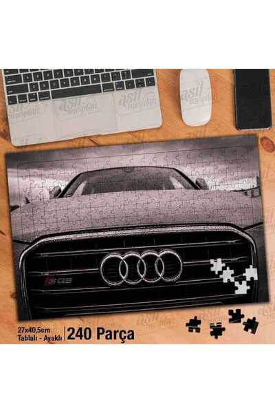 Genel Markalar Asil Hobi Audi- S Q5 -spor Lüks Araba -logo -amblem Yapboz -ay...