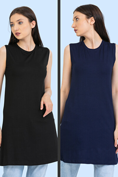 Pinkapple Örme Penye 3 Al 2 Öde 5 Al 4 Öde Kurtarıcı İçlik Kadın Tesettür Tunik