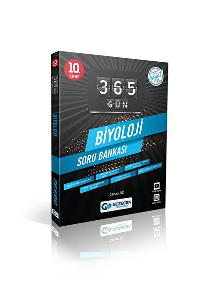Gezegen Yayıncılık 10. Sınıf 365 Gün Biyoloji Soru Bankası