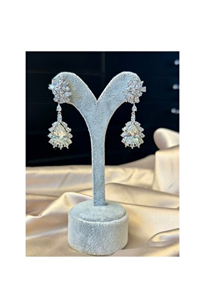 Amber LUKS DAMLA MOZANİT KÜPE