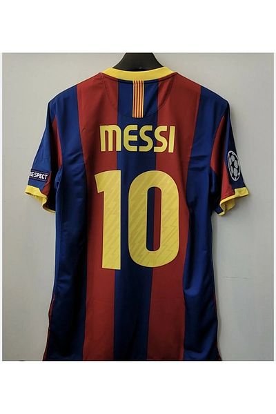 Bytrendyman Barcelona Messi 2011/12 Championship League Nostalgia Jersey