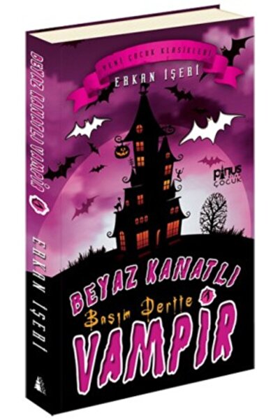 Pinus Kitap Beyaz Kanatlı Vampir 1 - Başım Dertte kitabı - Erkan İşeri - Pinus Kitap