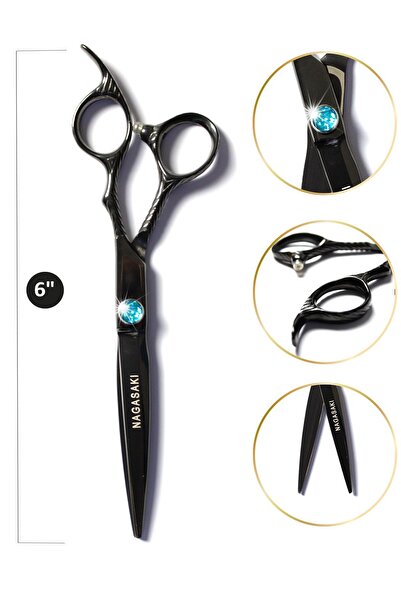 Nagasaki Profesyonel Berber Kuaför Kesim Makası 6" (İNÇ) No 71