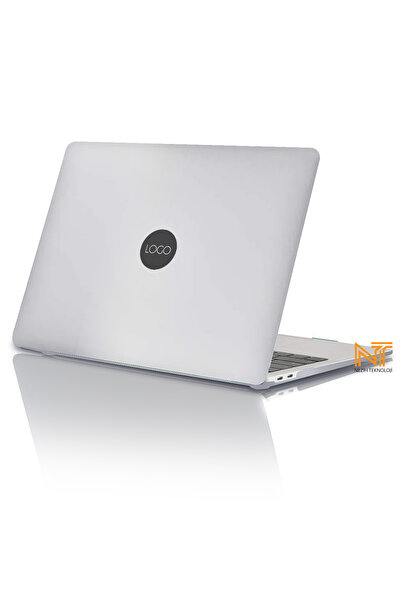 Nezih Case Macbook Pro 14 inç M3 / M3 Pro / M3 Max A2992 A2918 Uyumlu 360 Tam Koruyucu Şeffaf Sert Kapak