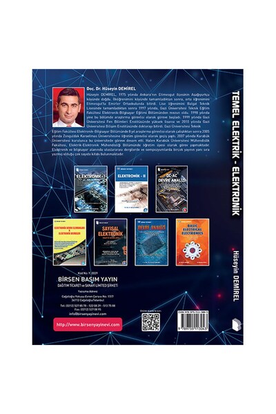 Birsen Yayınevi Temel Elektrik - Elektronik / Doç. Dr. Hüseyin Demirel