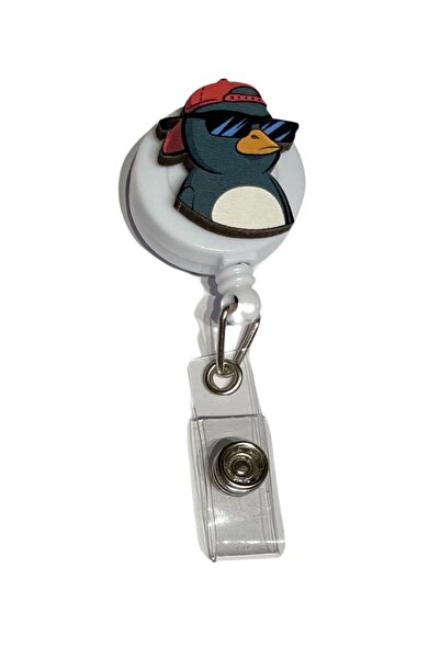 StormiStoretr Cool Penguin Yoyo ID Badge Suport card Yoyo
