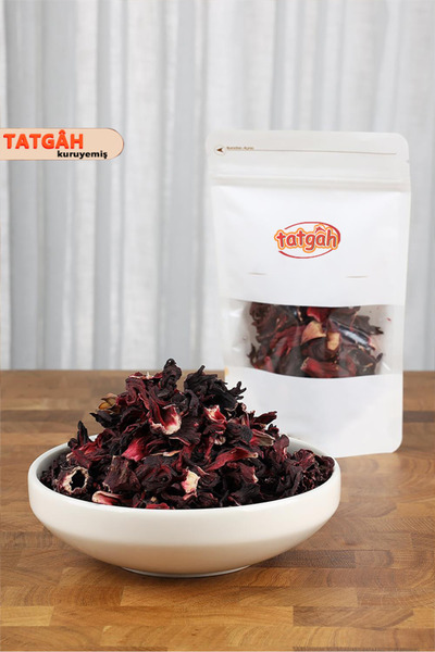 Tatgah Hibisküs, Bamya Çiçeği, Mekke Gülü, Nar Çiçeği, Hibiscus Sabdariffa 15...