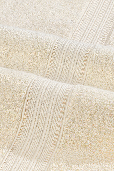 TABEA HOME Rei 4-Piece Bathroom Set - 100% Cotton, Extra Soft, High Absorbency