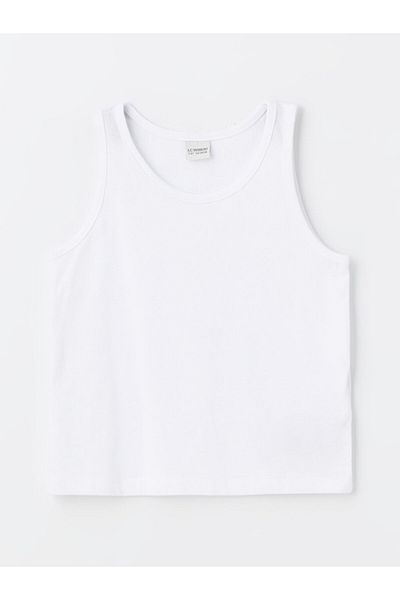 LC Waikiki Tricou și tricou pentru fete cu imprimeu cu decolteu triplu LCW