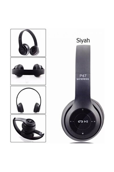 LaraThec Iphone/Samsung Uyumlu P47 Kulaklık,En İyi Kalite