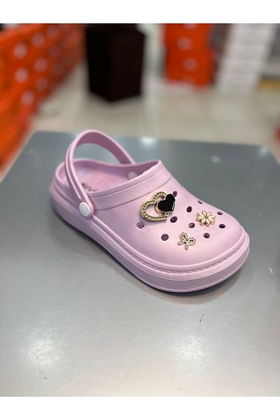 Akınal Bella Flat Sole Stoned Closed Front Slippers