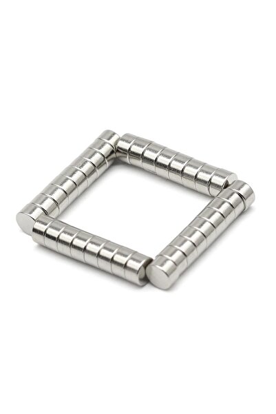 Dünya Magnet 10 Adet - Yuvarlak Neodyum Mıknatıs, Çap: 5x3 Mm, Güçlü Magnet, N35 Kalite