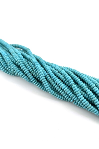 Selvi Konsept Rondela Turkuaz Dizi 6x2,5 mm 1 Dizi