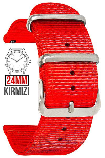 COBRA 24mm Fossil-Welder-Casio-Seiko-Omega-Armani Watch Compatible Nato Fabric Watch Band - Ntcft24