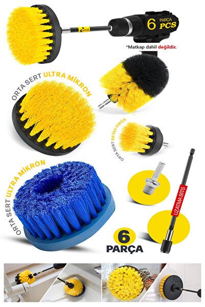 PROXTECH Premium 6 Parça Yüksek Mikron Matkaplara Ve Polisajlara Özel Paspas ...