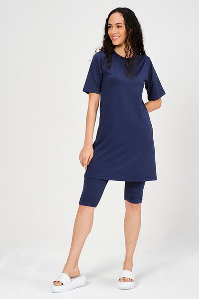 ALFASA Basic Short Sleeve Swimsuit