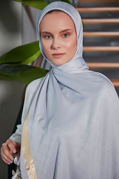 Scarf Gi Luxury Jacquard Shawl -4-