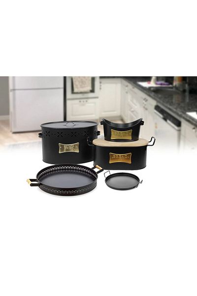 EVSTYLE 5 Piece Multi-Purpose Kitchen Storage Dowry Set
