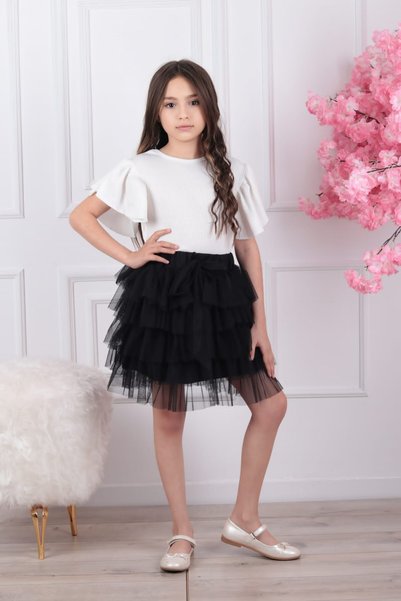 girls boys kids STIL CU FUSTĂ ÎN TUL FETĂ SET 2-10 ANI