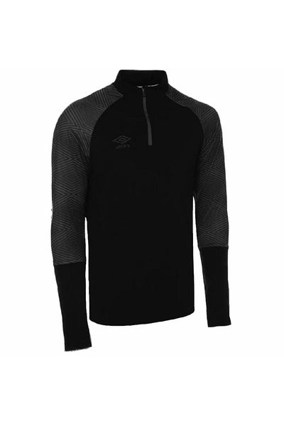 UMBRO Черен Solo Training Sweat Training Single Top Tc-0107