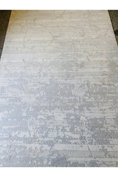 KARAR HALI Gri krem yün salon halısı