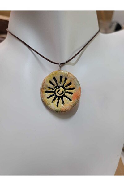 Azura Tasarım Sun Necklace