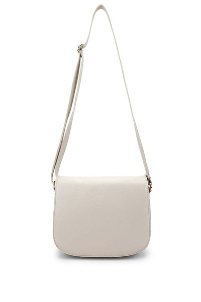 Tamer Tanca Women's Genuine Leather Beige Messenger Bag