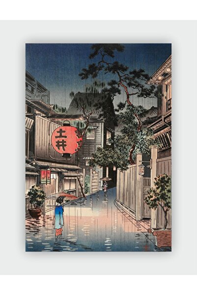 fırsatlar diyarı Tsuchiya Koitsu Japanese Art Duvar Posteri - Kalın Kağıt - Ç...