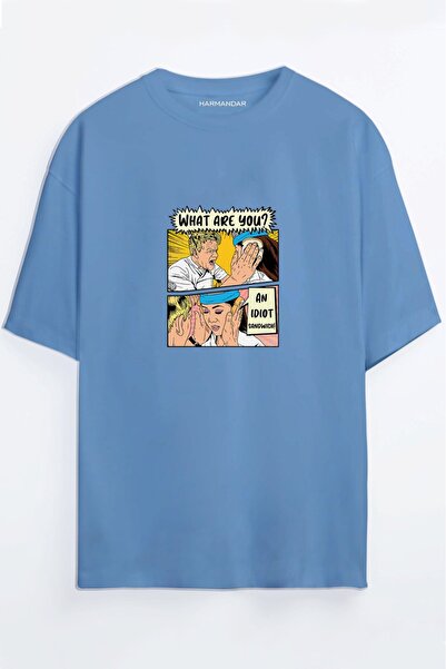 Harmandar Gordon Ramsay: An Idiot Sandwich Printed Unisex Black Oversize T-shirt